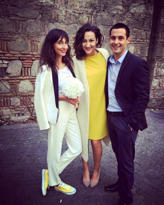 Georgian celebrities and their ex-lovers ruska_makashvili_wedding