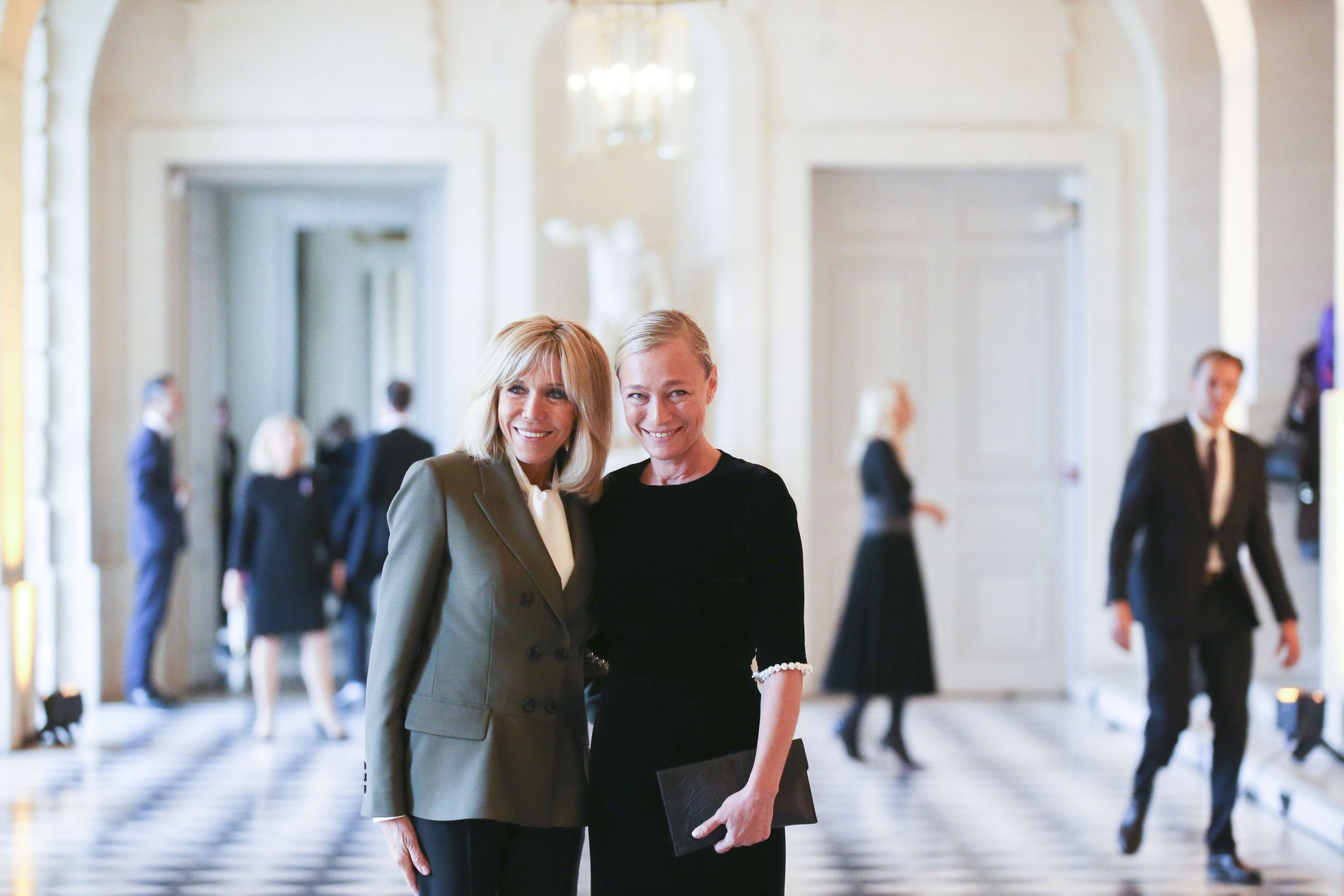 Maka Chichua and Giorgi Margvelashvili at the World War I centenary geotv.ge