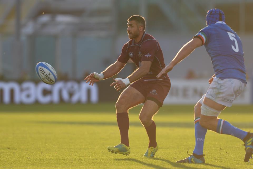 Georgia lost to Italy in Rugby Georgia defeated against Italy in rugby on the 10th of November