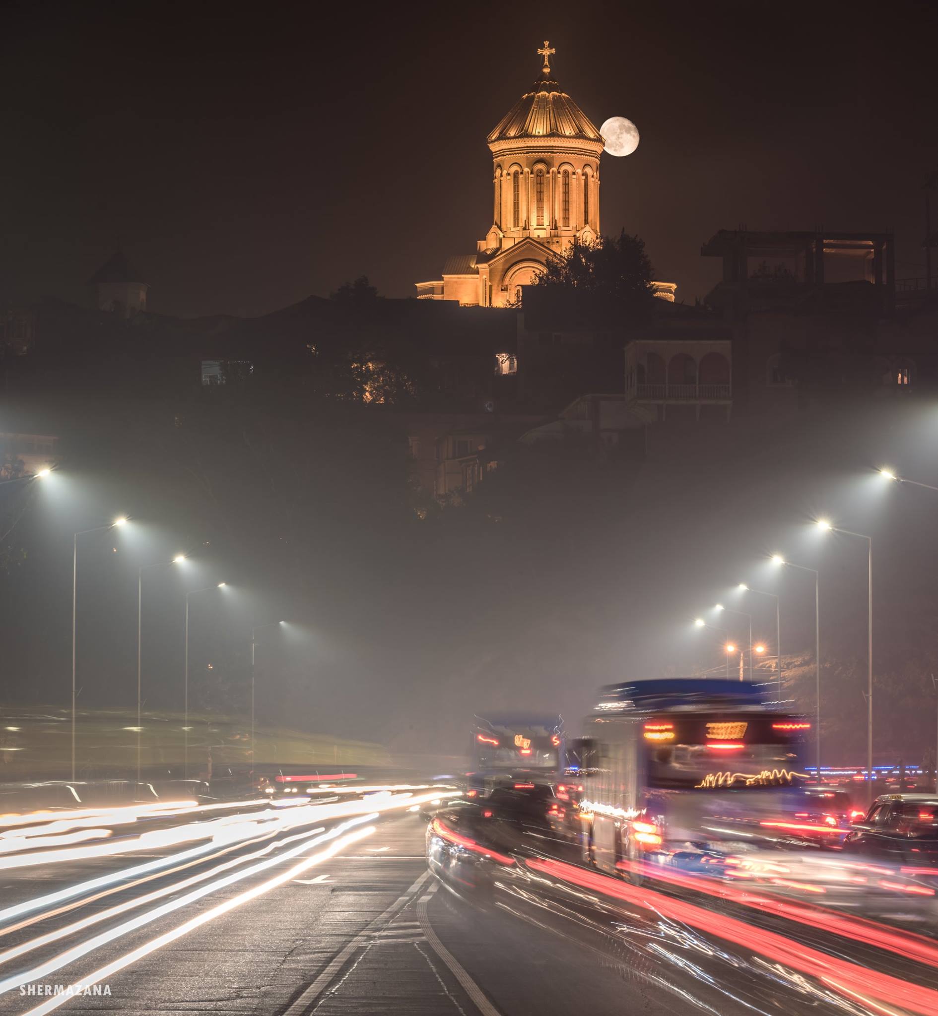 Tbilisi at night seems so romantic and attractive geotv.ge