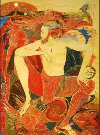 Stunning paintings of Rusudan Petviashvili geotv.ge