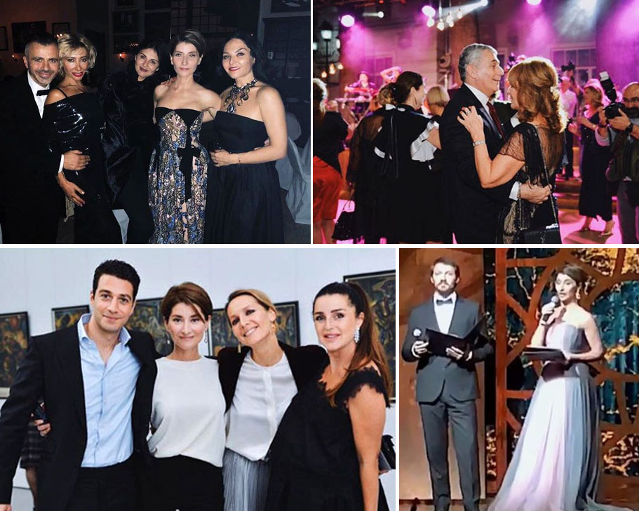 Sophie Shevardnadze at the opening ceremony of the Museum of Modern Art in Tbilisi geotv.ge