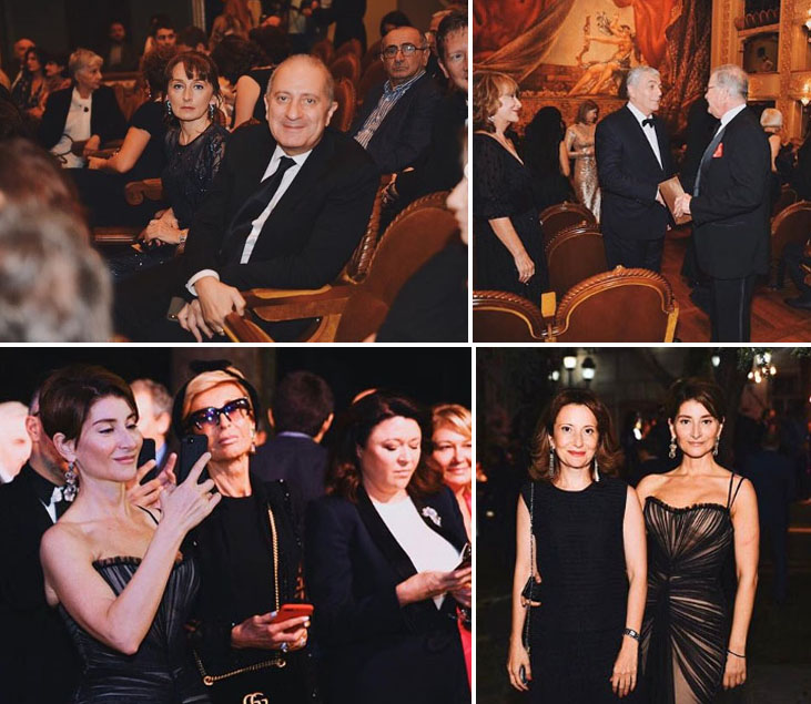 Sophie Shevardnadze at the opening ceremony of the Museum of Modern Art in Tbilisi geotv.ge
