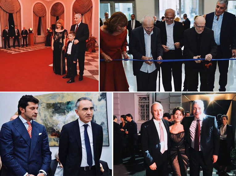 Sophie Shevardnadze at the opening ceremony of the Museum of Modern Art in Tbilisi geotv.ge
