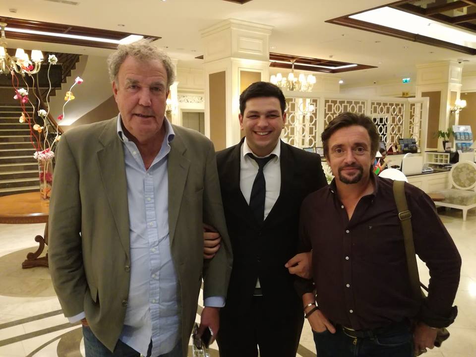 Top Gear team in Georgia - Backstage video geotv.ge