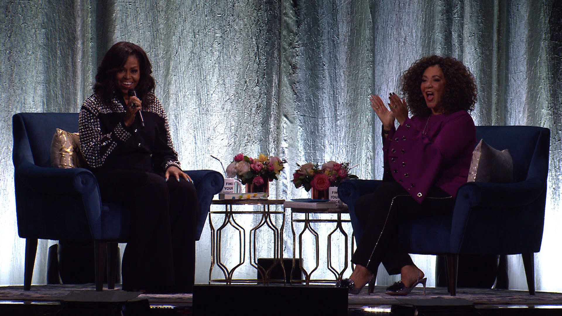 Michelle Obama wearing David Koma at “Becoming” tour in St. Paul michelle_obama