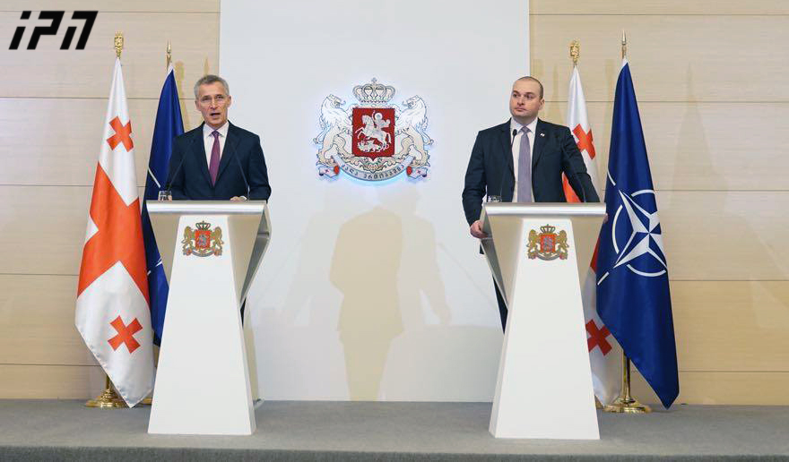 NATO Secretary General Jens Stoltenberg arrives in Tbilisi geotv.ge