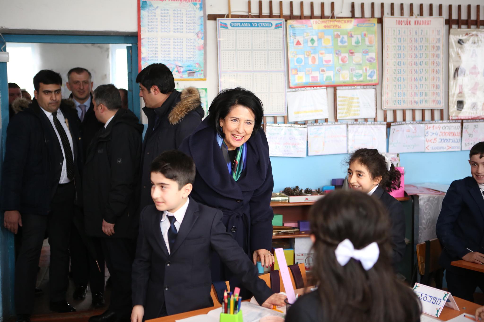 Salome Zourabichvili meeting with the President and the First Lady of Azerbaijan zourabichvili_azerbaijan