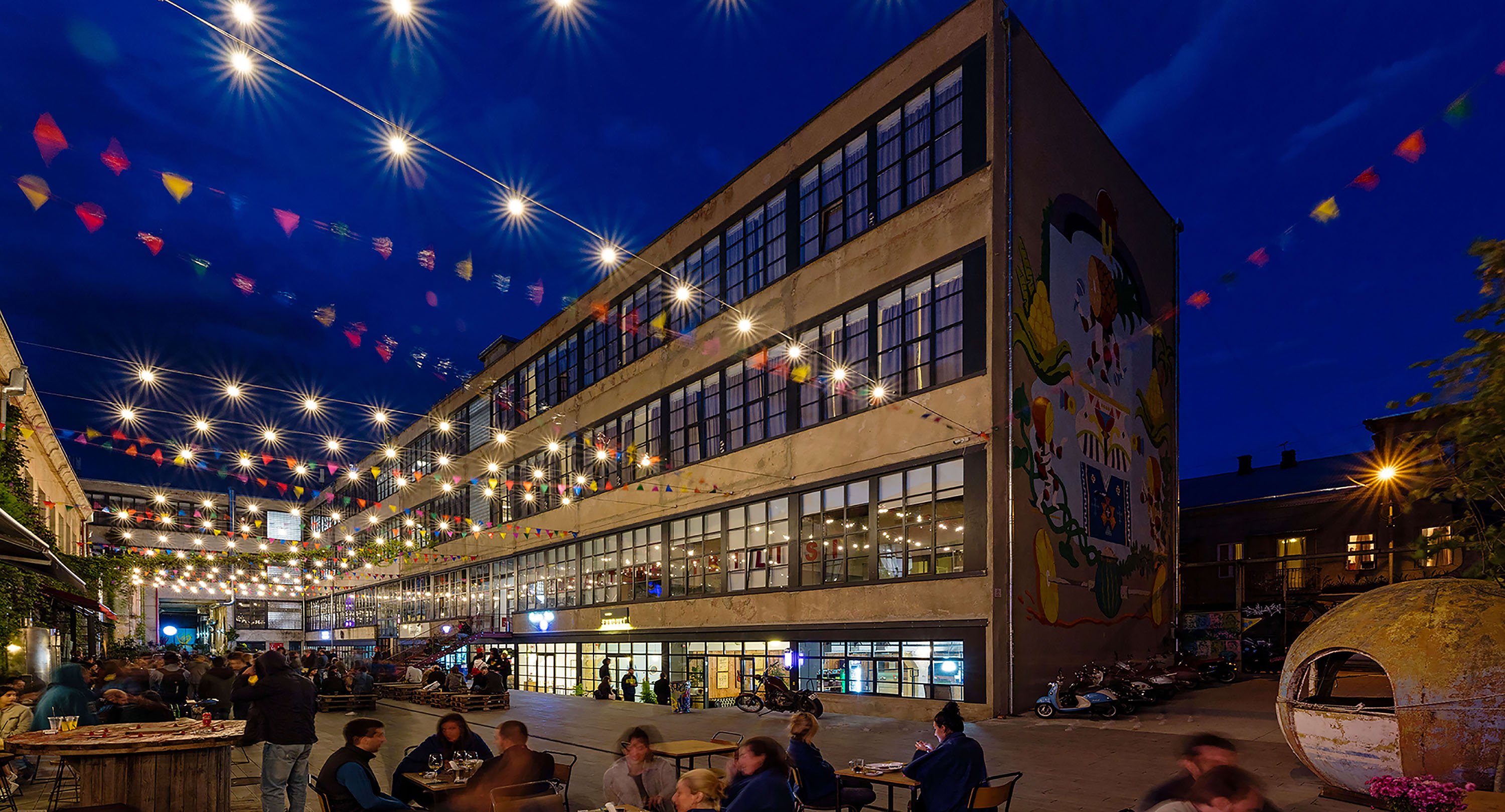5 places to visit for entertainment in Tbilisi fabrika