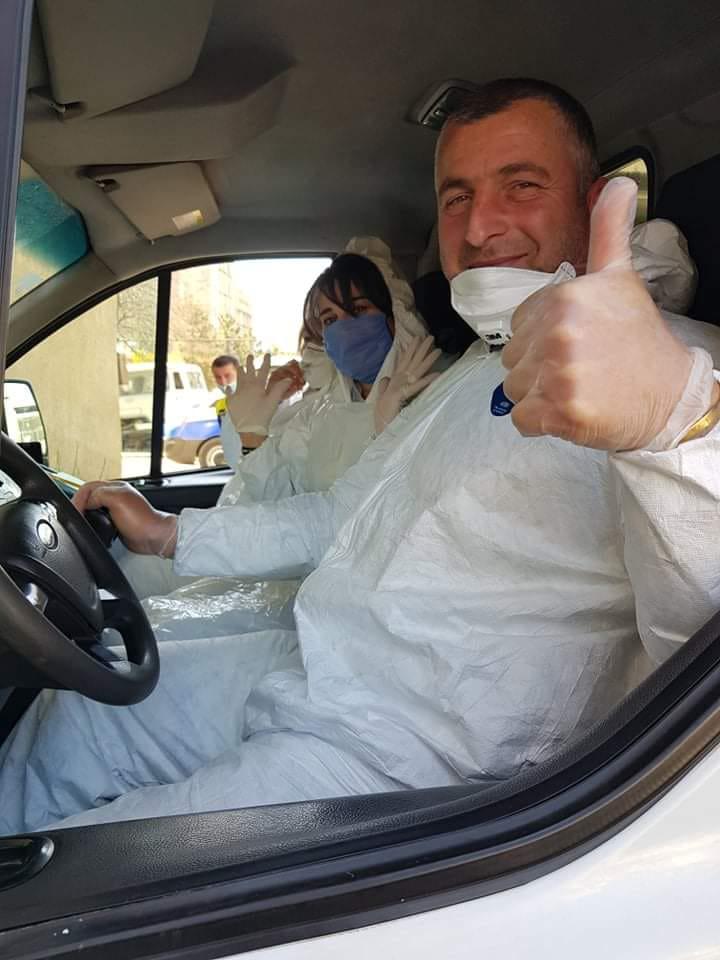 Photos of the Doctors Working With Patients Infected With COVID-19 geotv.ge