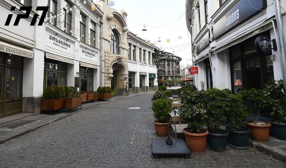 Streets of Tbilisi Deserted Amid Coronavirus Outbreak geotv.ge