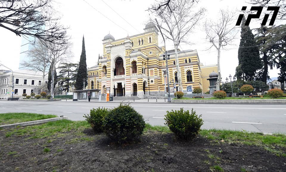 Streets of Tbilisi Deserted Amid Coronavirus Outbreak geotv.ge
