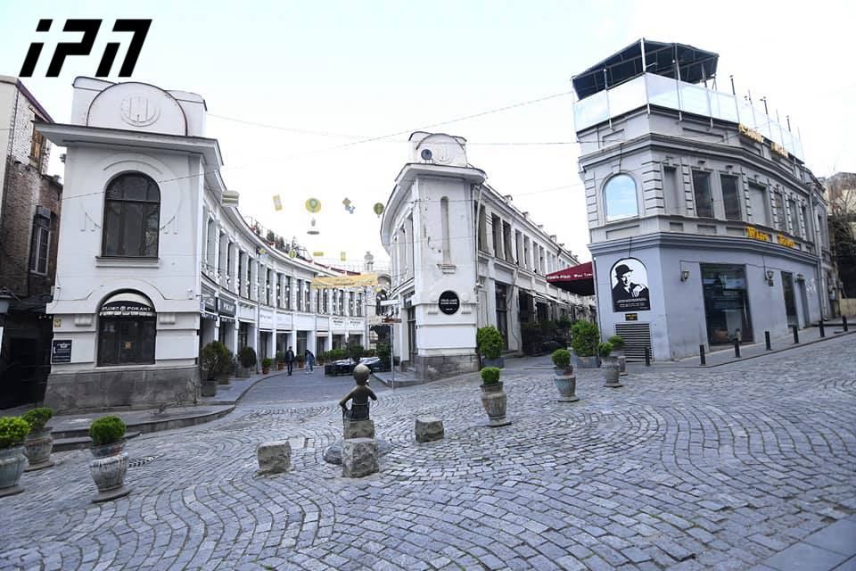 Streets of Tbilisi Deserted Amid Coronavirus Outbreak geotv.ge