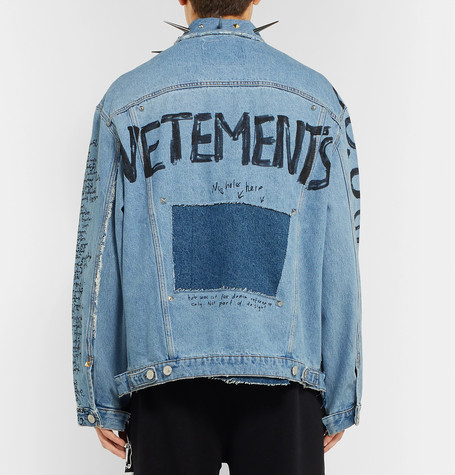 vetements jean jacket